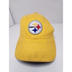 Pittsburgh Steelers Hat Cap Strap Back NFL Football Yellow Toddler Reebok